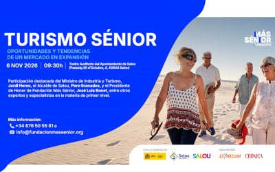 EL 6 DE NOVIEMBRE REUNIMOS EN SALOU A EXPERTOS EN TURISMO SÉNIOR